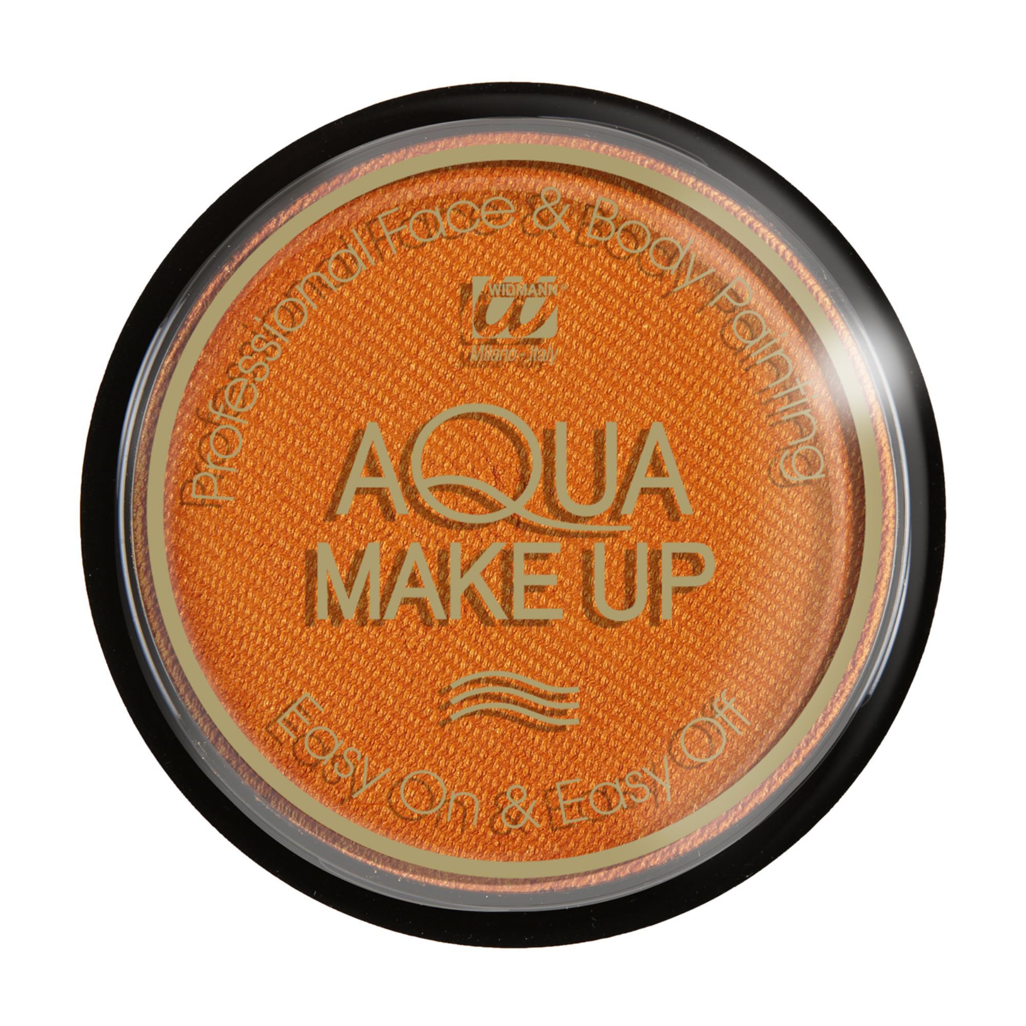 Aqua make-up 15 gram metallic oranje