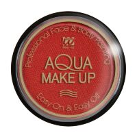 Aqua make-up 15 gram metallic rood