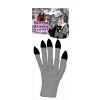 foto 2 Grijze zombie vampier handschoenen