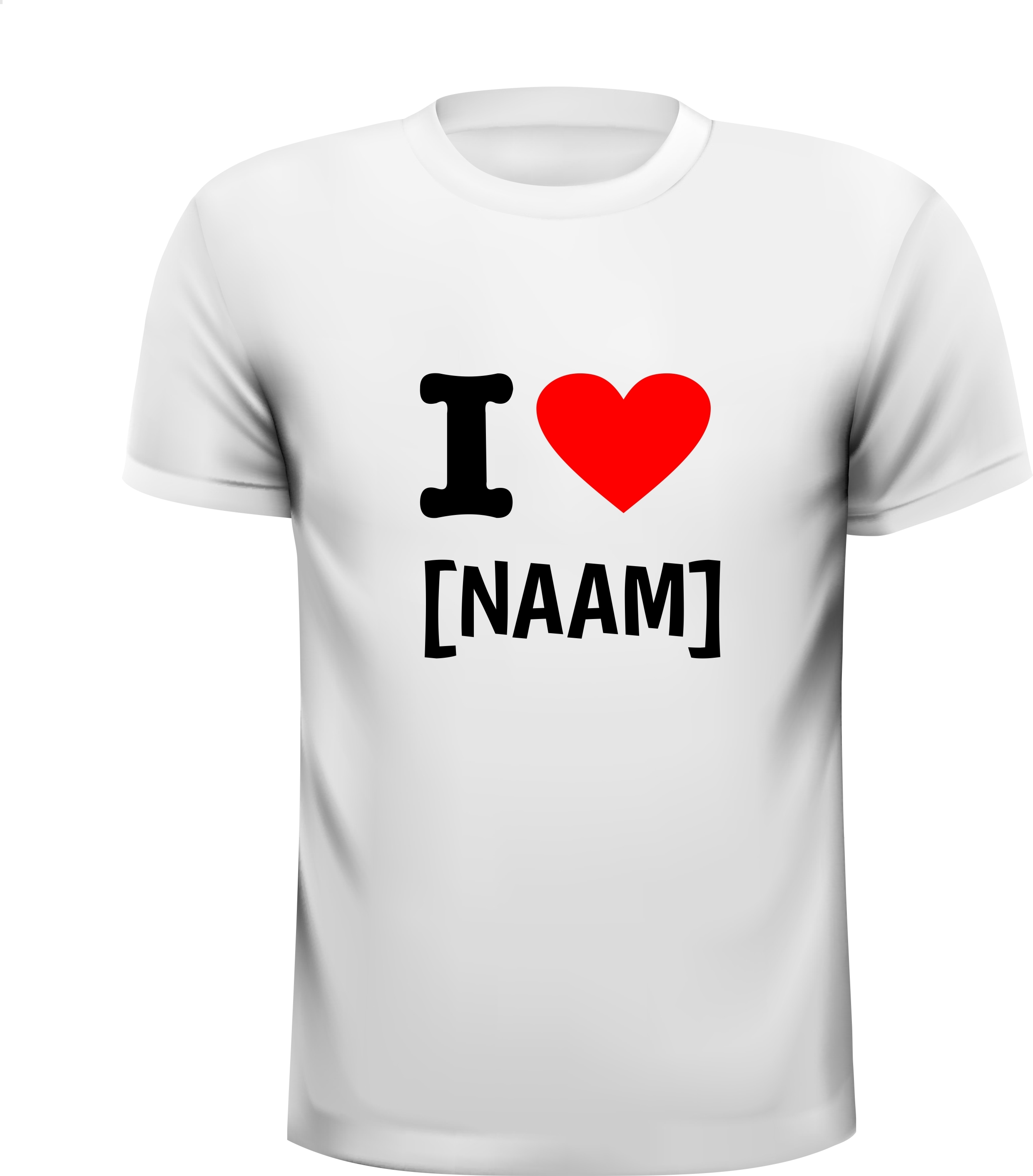 Eigen tekst op shirt deals