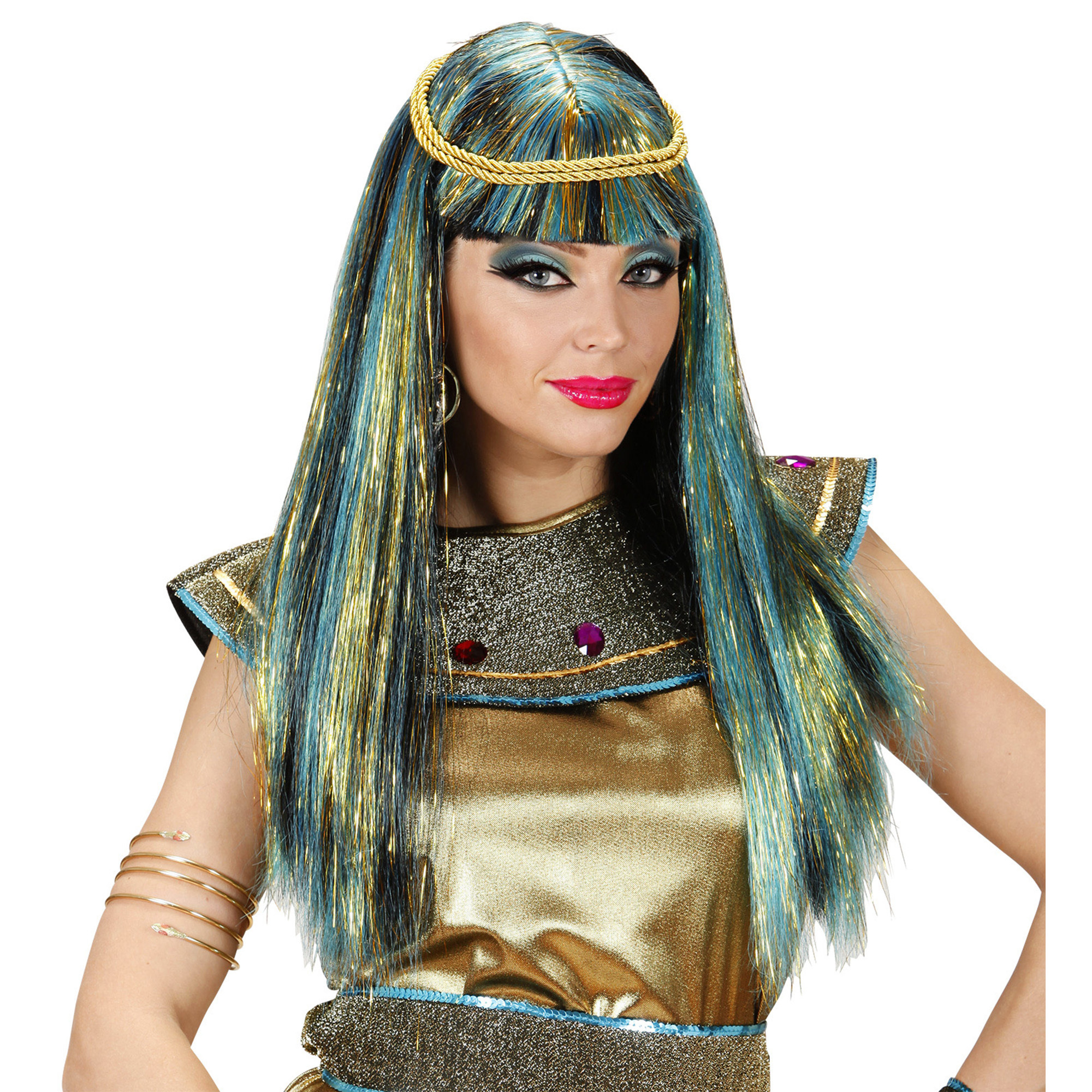 Pruik Cleopatra trendy