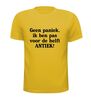 foto 15 geen paniek ik ben pas voor de helft antiek t-shirt korte mouw