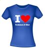 foto 6 i love trekkers en bier t-shirt korte mouw