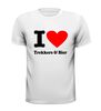 foto 9 i love trekkers en bier t-shirt korte mouw
