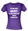 foto 4 ik ben niet gezet ik ben gewoon goed gevuld t-shirt korte mouw