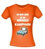 foto 10 in bed ben ik de wereld kampioen t-shirt korte mouw
