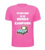 foto 11 in bed ben ik de wereld kampioen t-shirt korte mouw