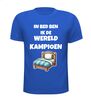 foto 5 in bed ben ik de wereld kampioen t-shirt korte mouw