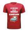 foto 7 in bed ben ik de wereld kampioen t-shirt korte mouw