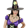 foto 4 ketting met groene heksenvingers halloween