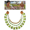 foto 2 ketting met groene stenen Afrika tribal