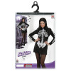 foto 2 Maak een verpletterende indruk met de skelet geraamte jurk voor dames  de outfit voor halloween en griezelparty’s