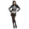 foto 4 Maak een verpletterende indruk met de skelet geraamte jurk voor dames  de outfit voor halloween en griezelparty’s