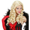 foto 3 pruik blond golvend lang haar