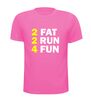 foto 11 two fat two run four fun t-shirt korte mouw