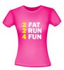 foto 12 two fat two run four fun t-shirt korte mouw