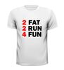 foto 13 two fat two run four fun t-shirt korte mouw