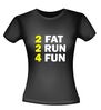 foto 2 two fat two run four fun t-shirt korte mouw