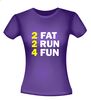 foto 4 two fat two run four fun t-shirt korte mouw