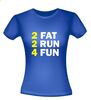 foto 6 two fat two run four fun t-shirt korte mouw