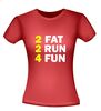 foto 8 two fat two run four fun t-shirt korte mouw