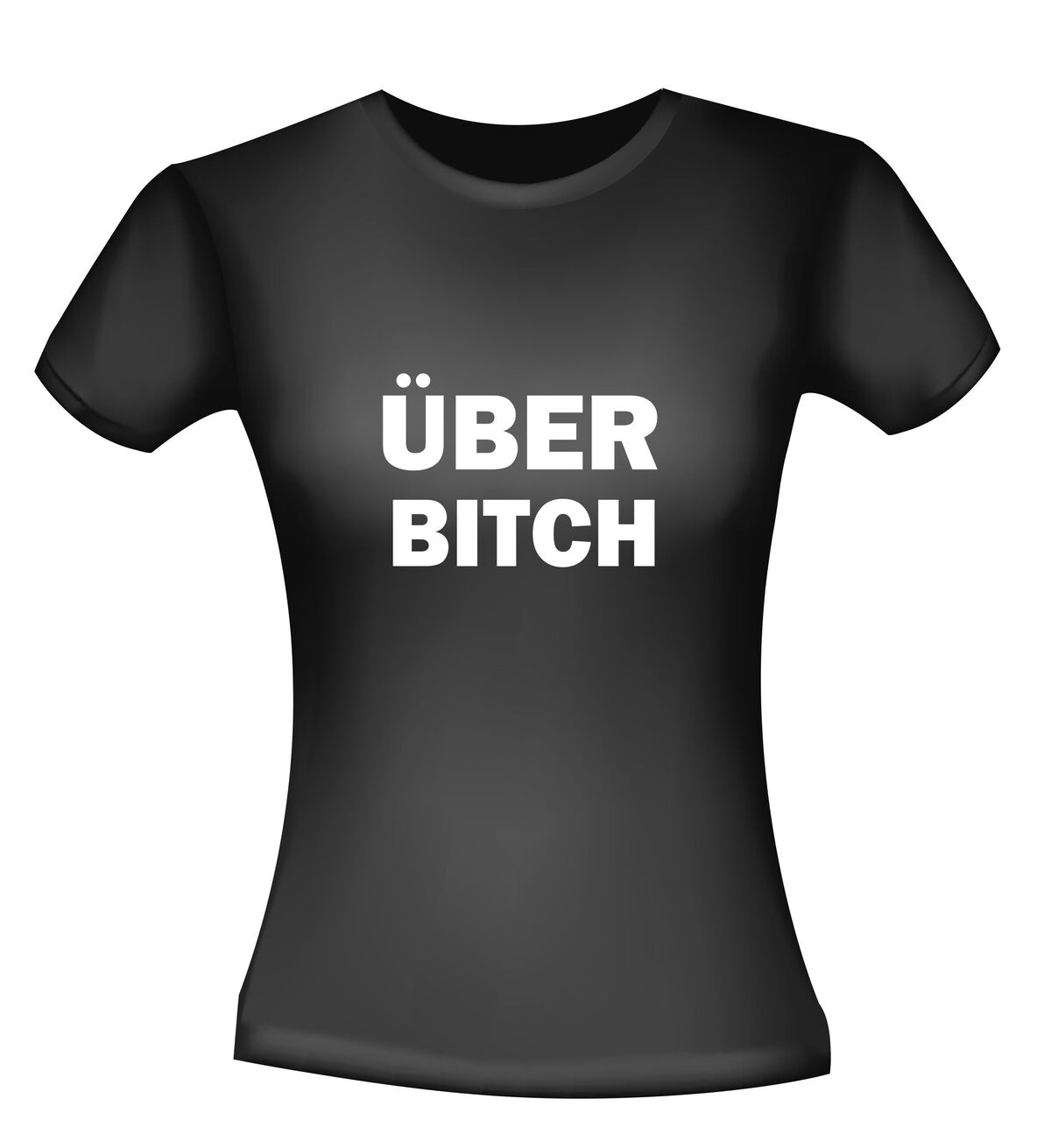 uber bitch t-shirt korte mouw