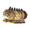 foto 1 Roltong toeters goud happy new year set van 6 stuks
