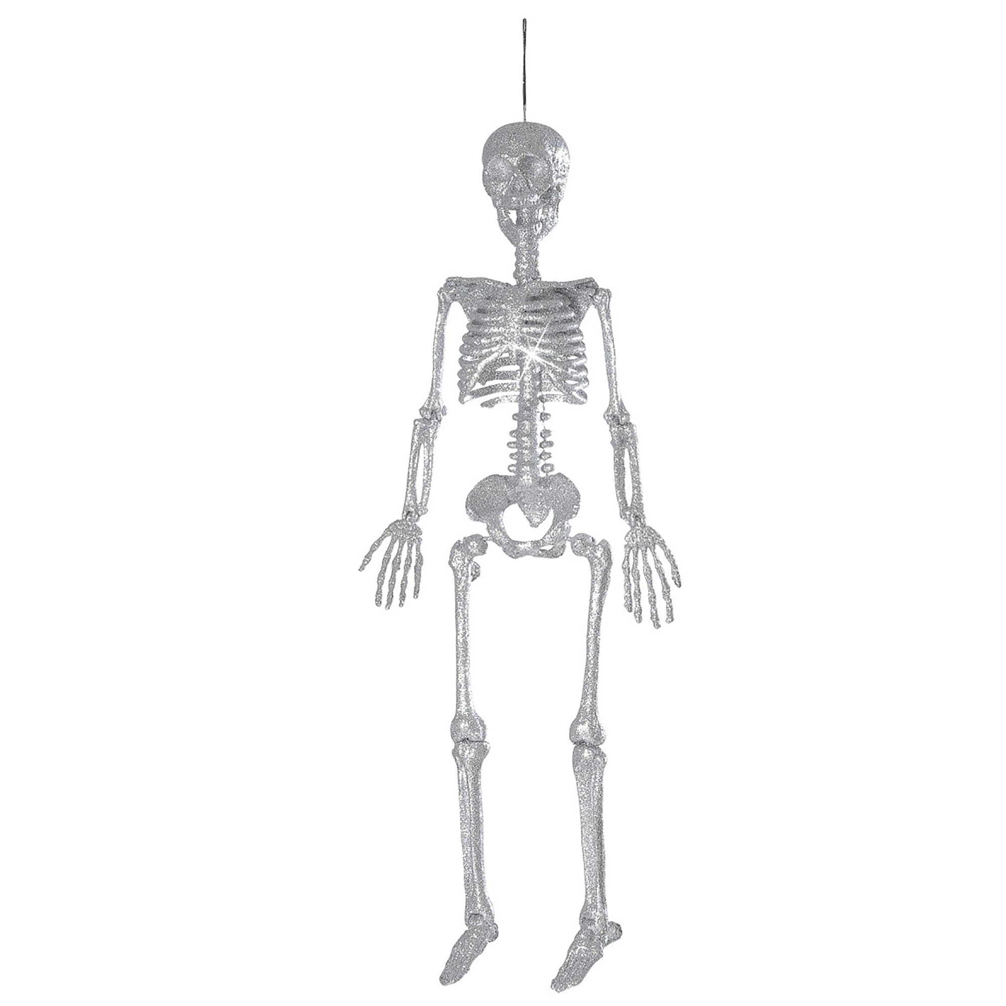 Skelet 92cm glitter halloween