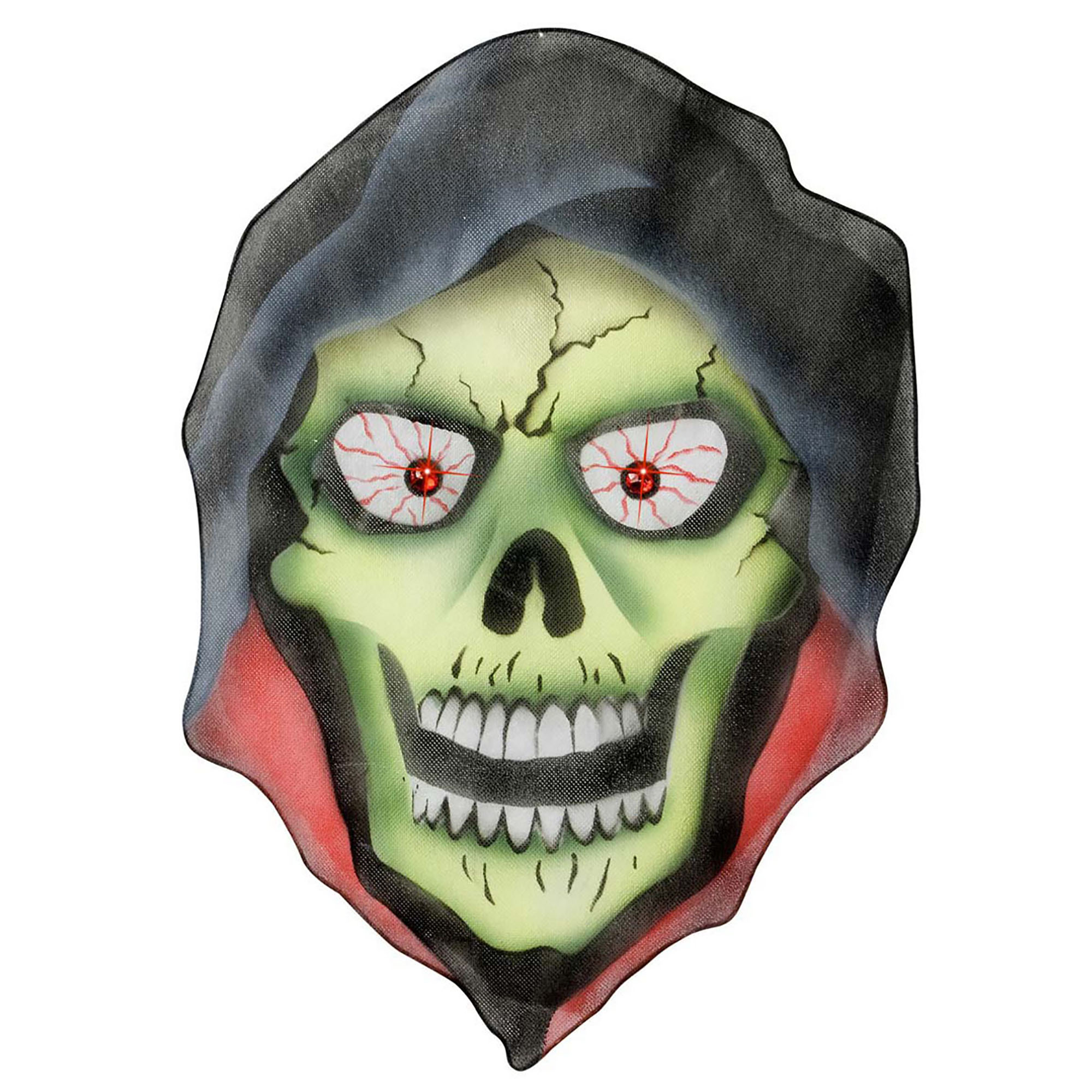 Stoffen wanddecoratie ghoul zombie