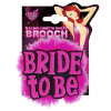 foto 2 broche bride to be met zwarte letters