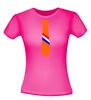 foto 8 oranje stropdas met Nederlandse vlag t-shirt korte mouw 