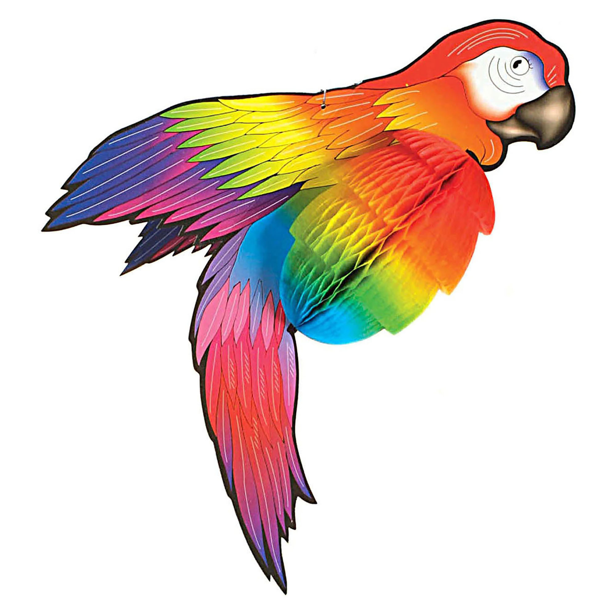 Decoratie papegaai 