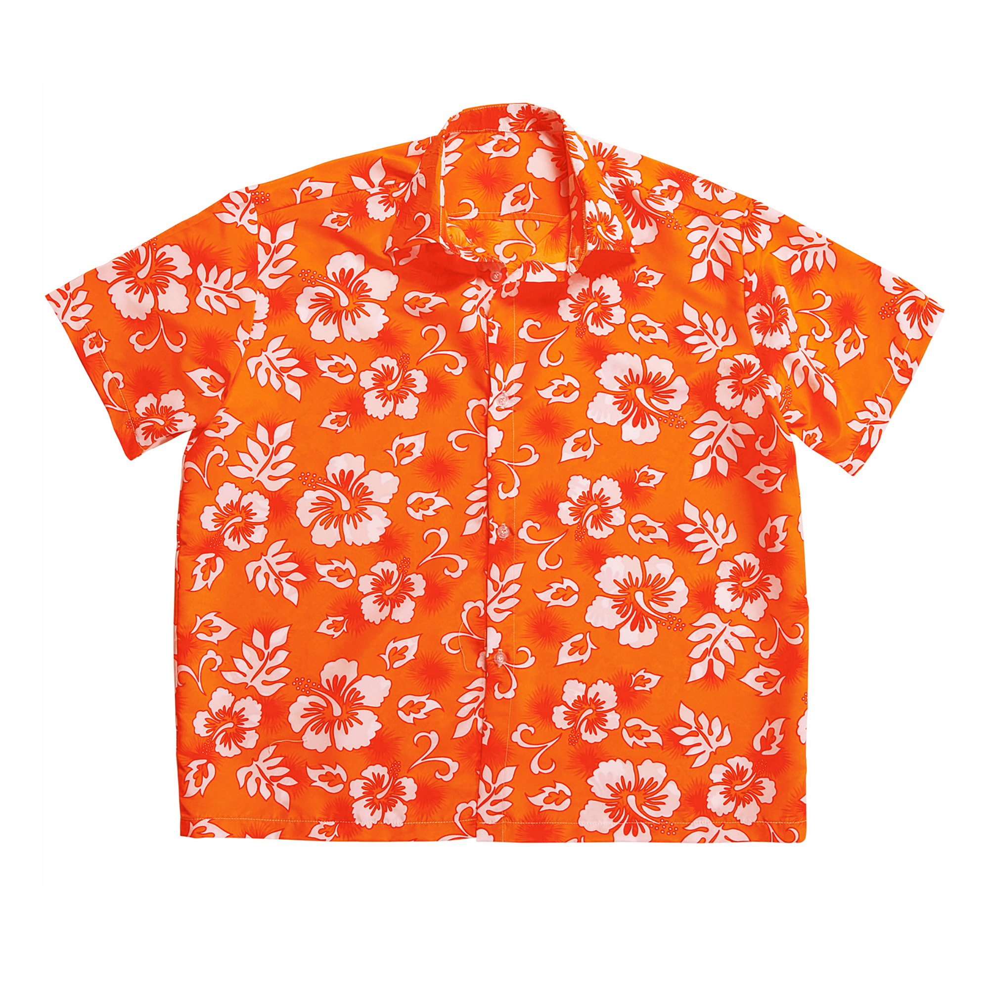 Hawaii blouse oranje