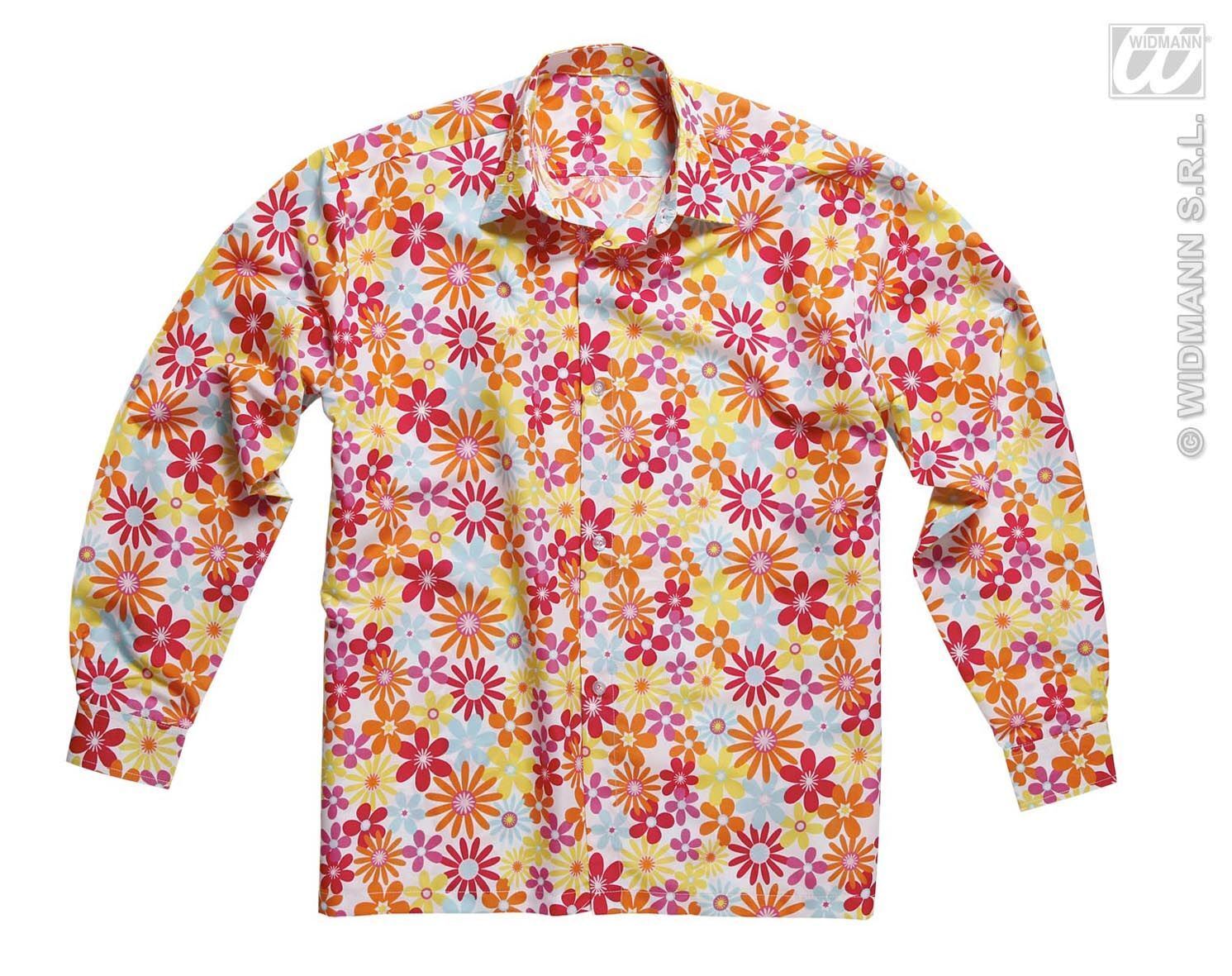 Hippie shirt met bloemen