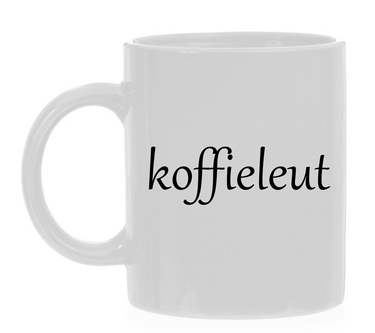 Mok koffieleut