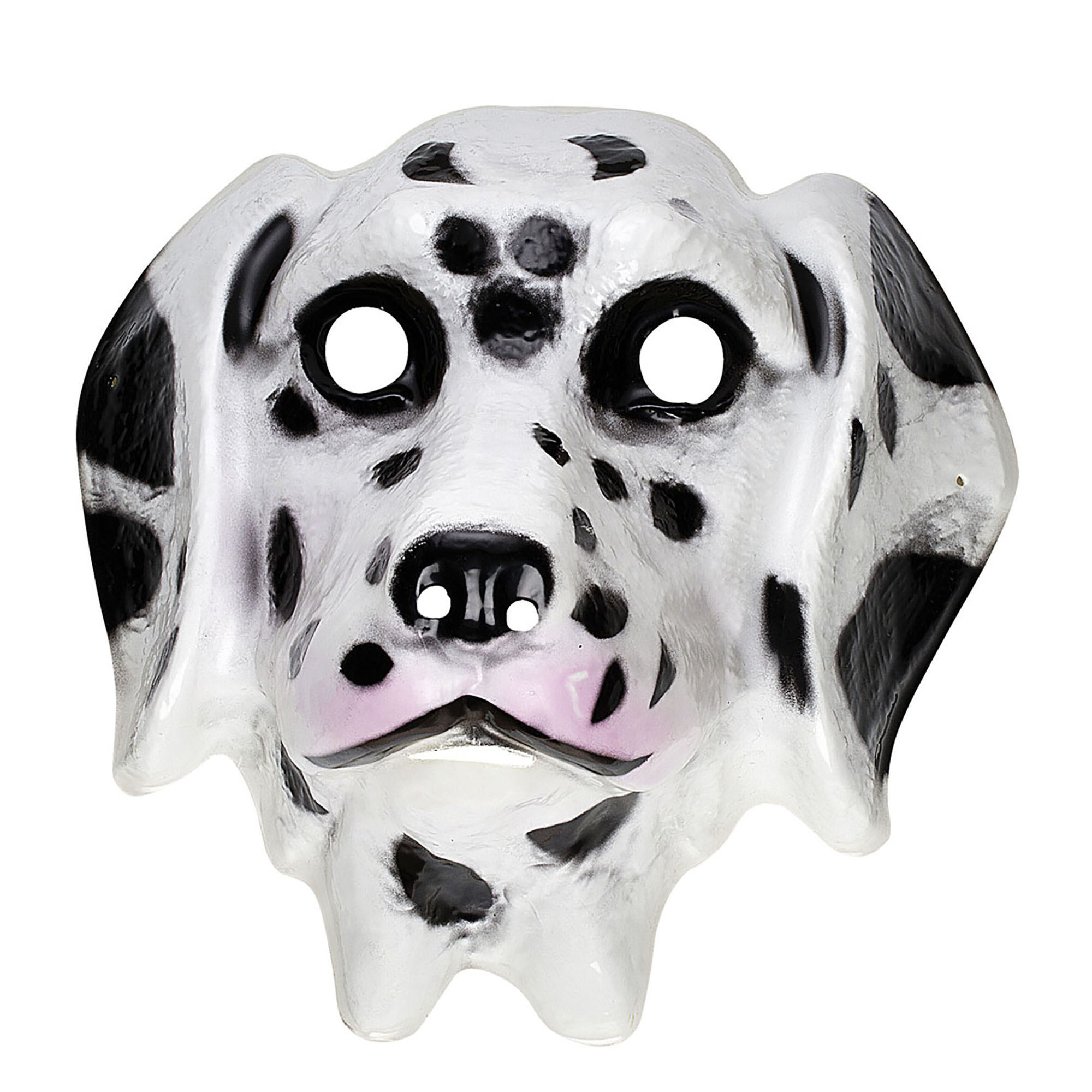 Plastic kinder masker dalmatier hond