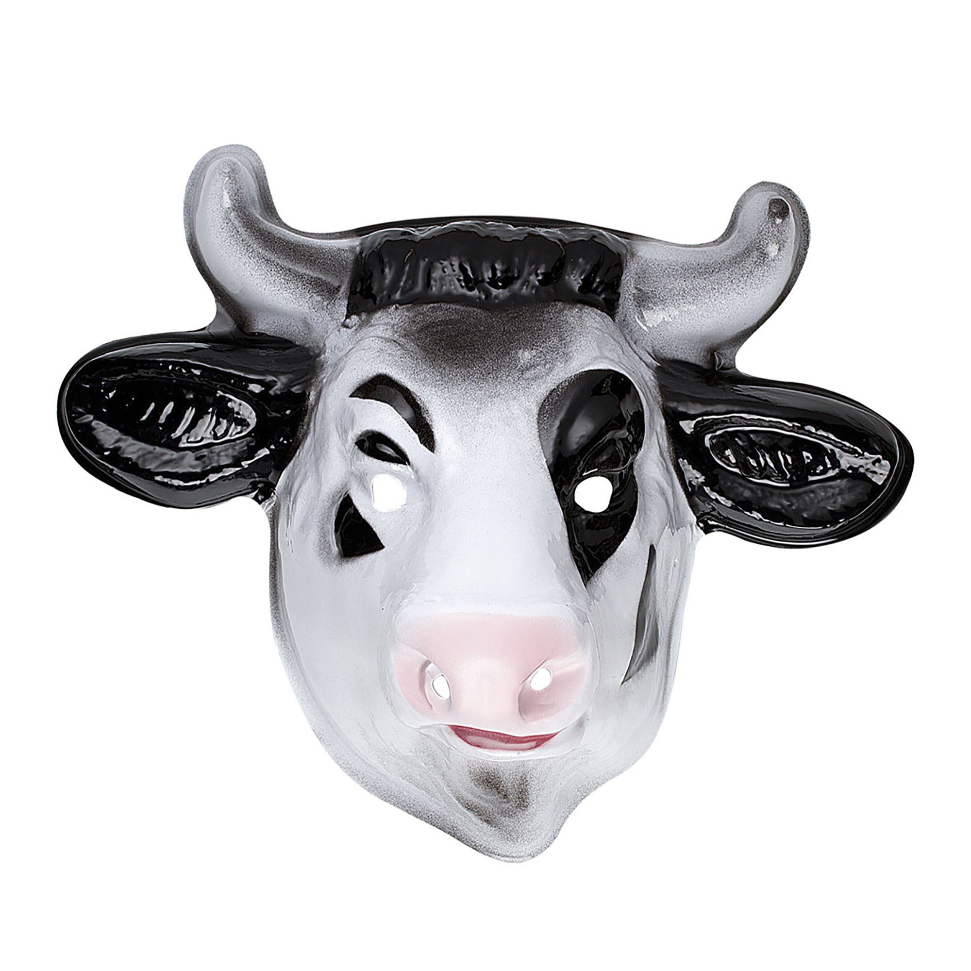 Plastic kinder masker koe