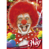foto 2 Pruik clown rood