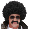 foto 1 Undercover agent pruik snor zwart en bril 