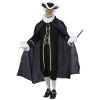 foto 1 Zwarte goochelaar cape 