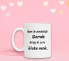 foto 3 Ben ik eindelijk Sarah krijg ik zo n klote  mok
