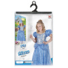 foto 2 prinsessen jurk cute blauw kind meisje schattig blauwe prinsessen jurk