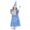 foto 3 prinsessen jurk cute blauw kind meisje schattig blauwe prinsessen jurk