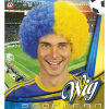 foto 2 Pruik geel met blauw kleuren Oekraine 