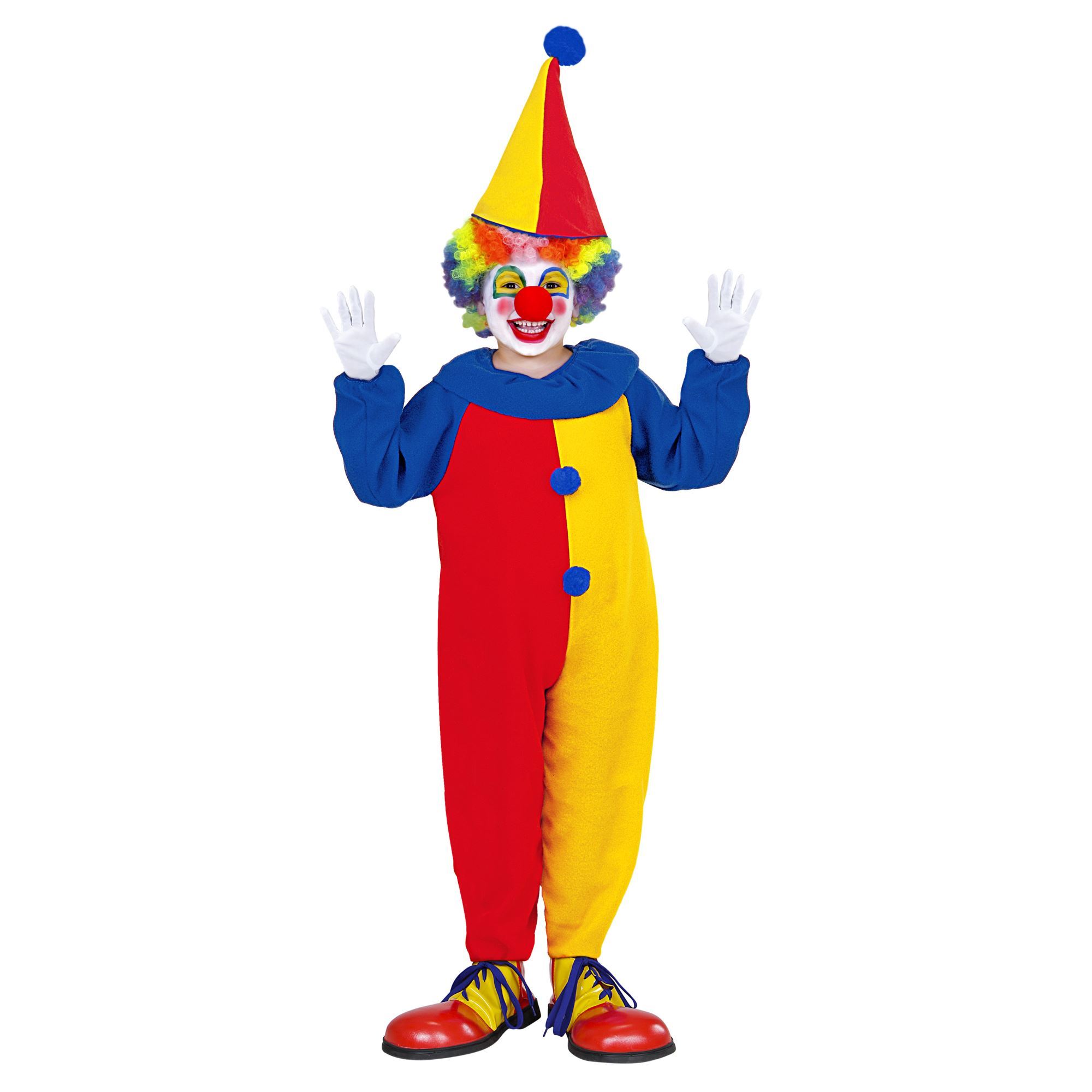 Clown jumpsuit en  clownshoed