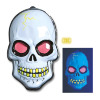 foto 1 Decoratie doodshoofd fluoriserend