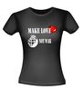 foto 2 Make love not war t-shirt korte mouw