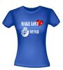 foto 6 Make love not war t-shirt korte mouw