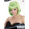 foto 2 Trendy groene pruik bobline