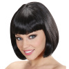 foto 1 Trendy zwarte  pruik bobline